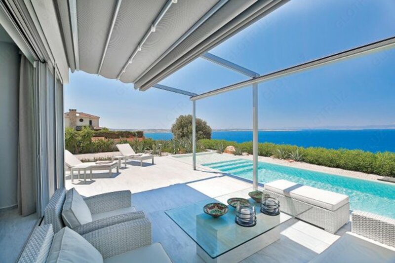 Pergola Avtomatik yashirin kanopi Ulgurji va chakana