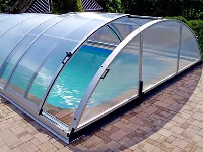 Навес-павильон для бассейна REAL OKNA