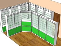 Прилавок для аптеки