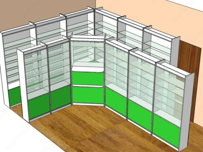 Прилавок для аптеки