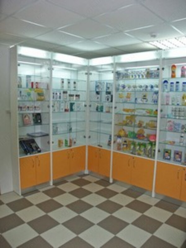   Стеллажи для аптек