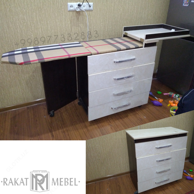  Комод с гладильной доской RAKATMEBEL