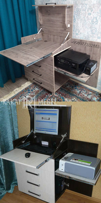 Компьютерный стол в комоде - 