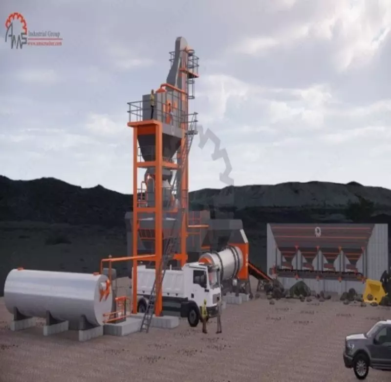 Asfalt-beton zavodi (ACP) AMS sanoat guruhi