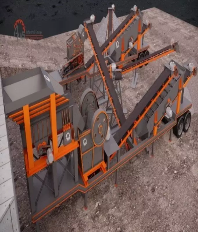 Мобильная дробильная установка AMS Industrial Group - от 1 500 000 000 сум