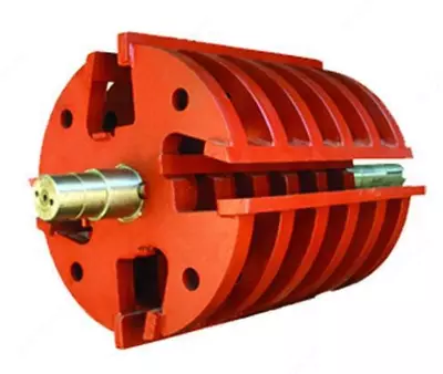 Вал роторной дробилки в сборе. Модель HS