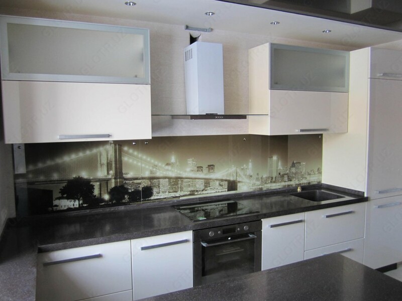  СКИНАЛИ - КУХОННЫЙ ФАРТУК ИЗ СТЕКЛА - 