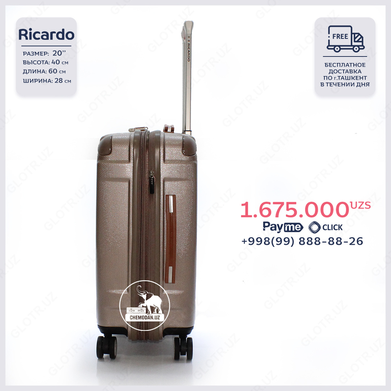  Дорожный чемодан марки Ricardo 003 - 