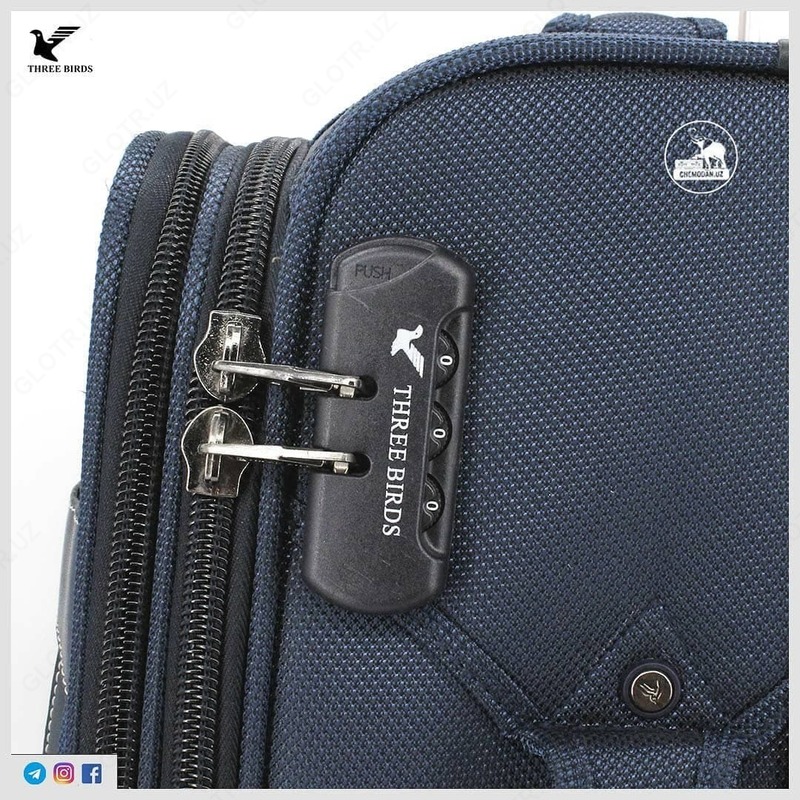 Чемодан Three birds из Китая