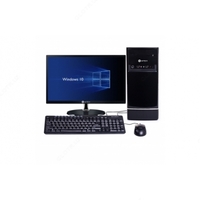 Компьютер Avtech CPU Intel Pentium DualCore G5400 3.7GHz / DDR4 4GB/ MB 310/ HDD 500Gb/ Case ATX/ KB/ Mouse Microsoft Windows 10 Home (DOEM)