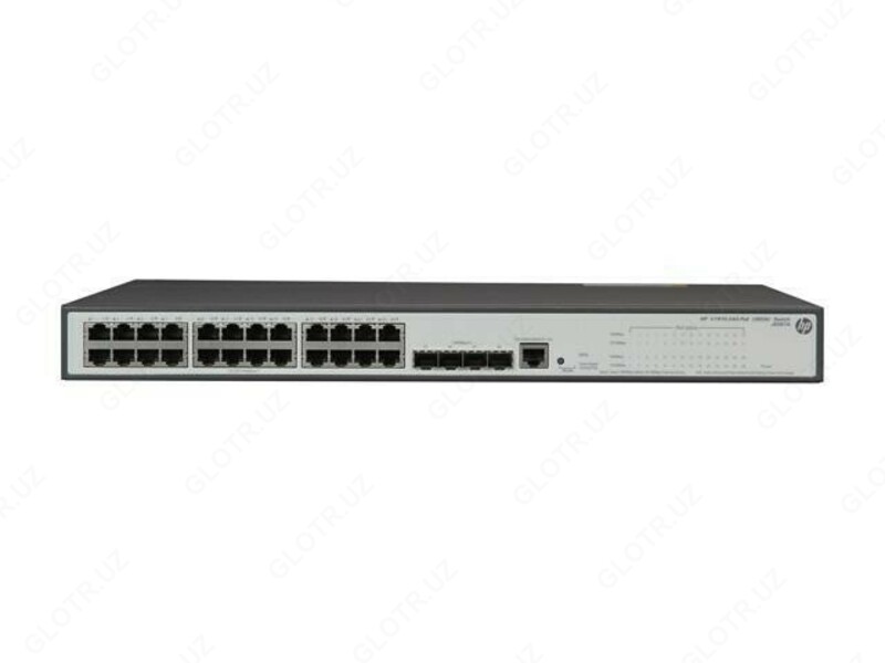  Коммутатор HPE 1920S 24G 2SFP PoE+ 370W Switch (JL385A). Гарантия ограниченная пожизненная! - 