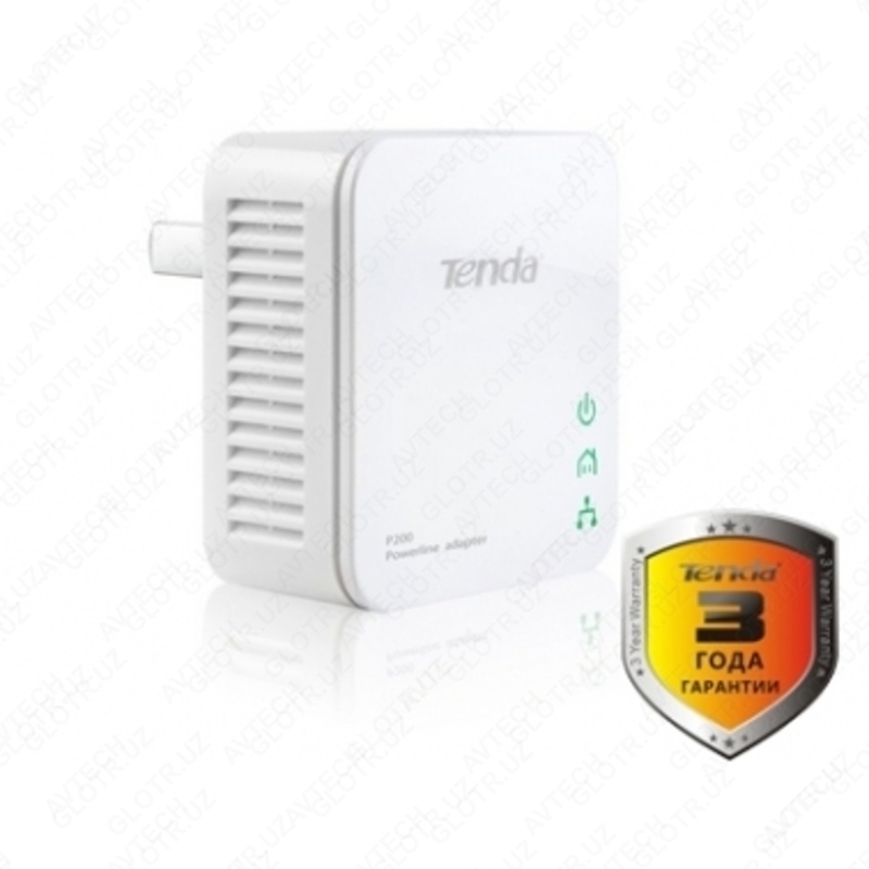  Tenda P200 200 Mbit / s Mini PowerLine adapteri - 