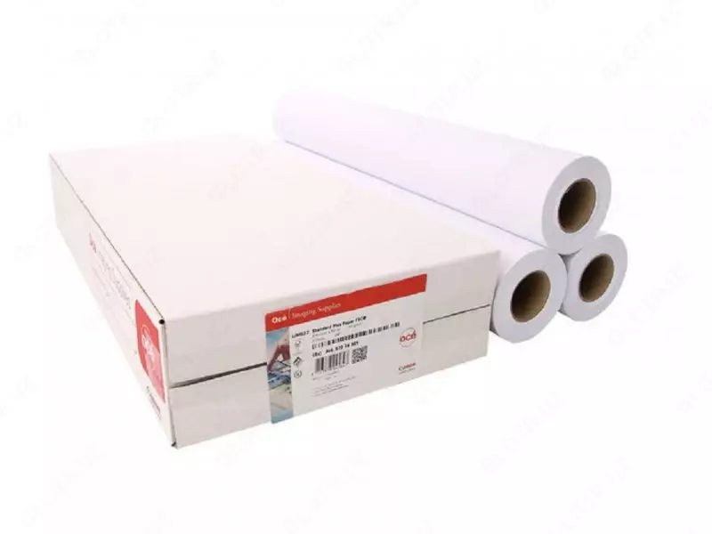 Canon Рулонная бумага для плоттера формат A1(610мм) 80гр. Форма оплаты любая