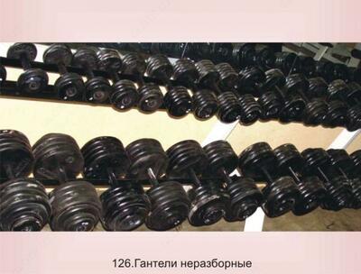 Гантели неразборные