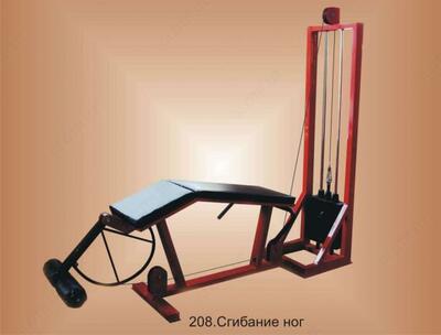 Сгибание ног блочный