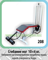 Сгибание ног блочный