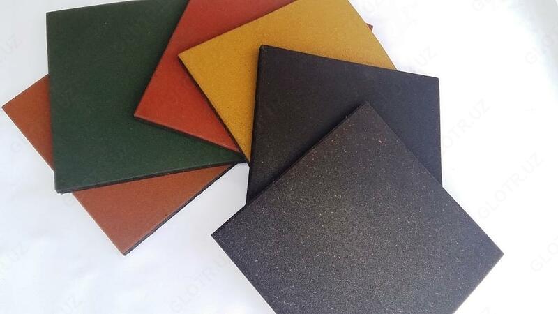 Резиновое покрытие на пол