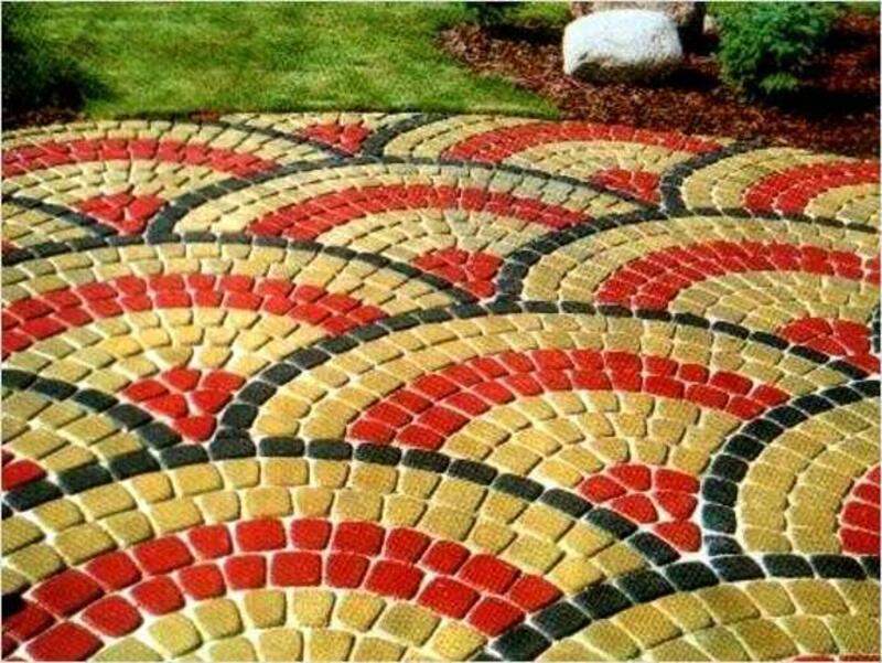 Компания sportplay предлагает Вам  резиновую брусчатку фигурная