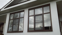 Остекление окнами с алюминиевым профилем