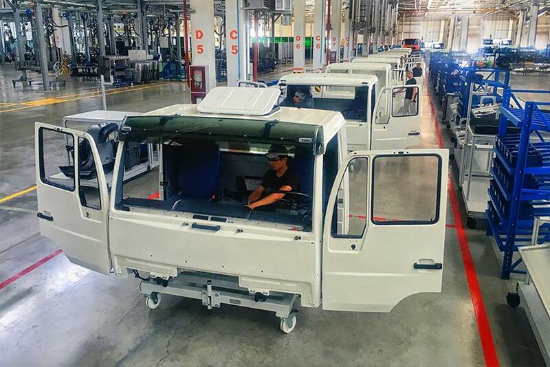 Локализация производства кабин для большегрузных автотранспортных средств «МАН»