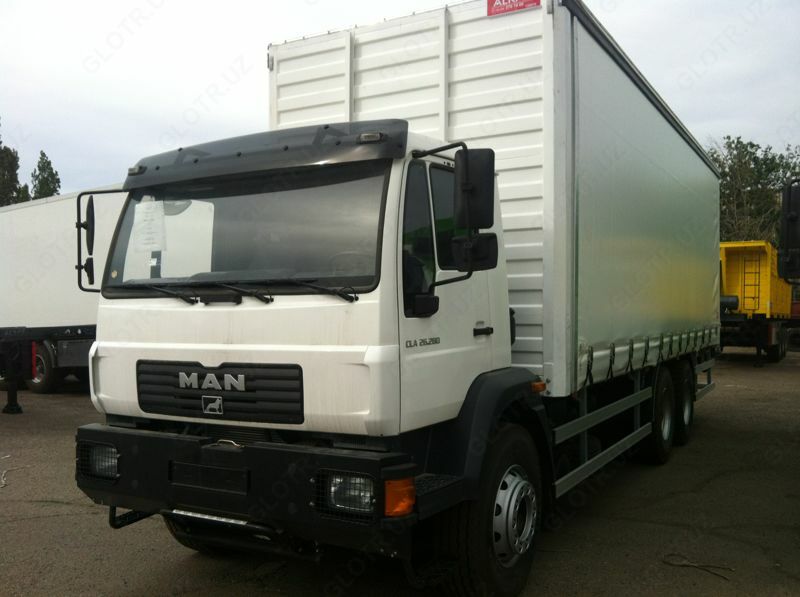 Шторный автофургон MAN CLA 31.280 6x4 ВВ - 837 000 000 сум