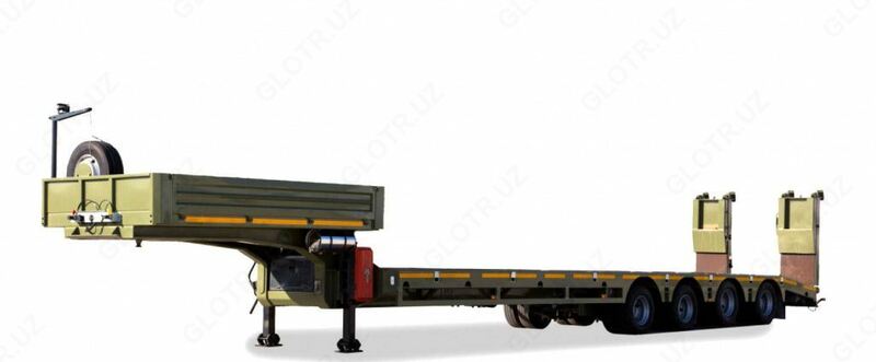 Полуприцеп тяжеловоз низкорамный UAT-SLHH-453.01 - 891 250 000 сум