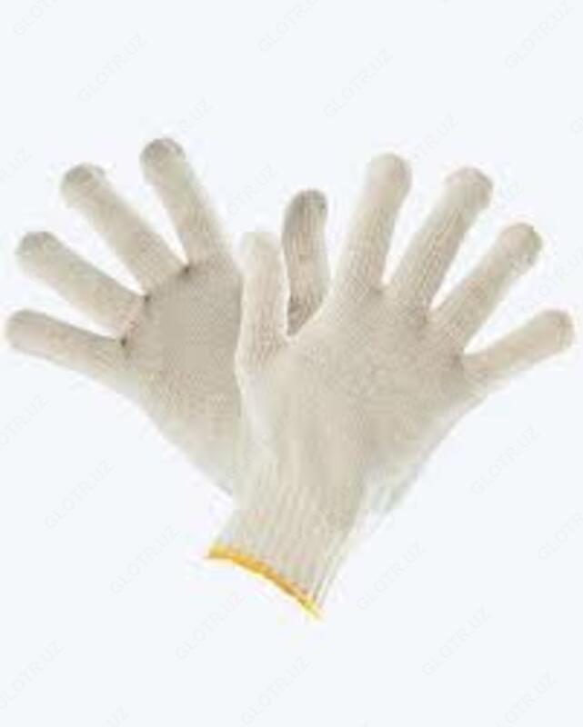 Защитные перчатки х/б без ПВХ напыления