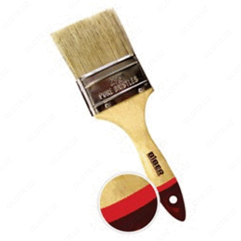 Кисти плоские Деревянные - по запросу
