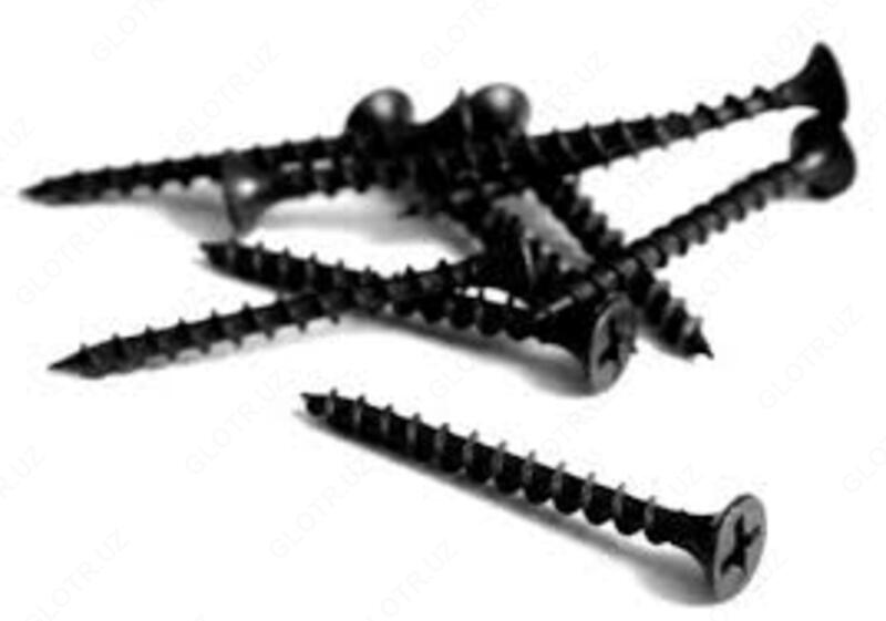   Cаморезы черные по дереву