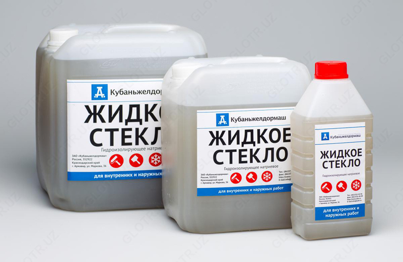 Жидкое стекло 25кг-280кг - по запросу