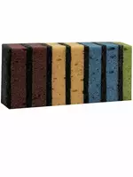   Limonli oy shaklidagi gubkalar  3 5 x 7 1 x 10 sm  7 dona (Assortiment)