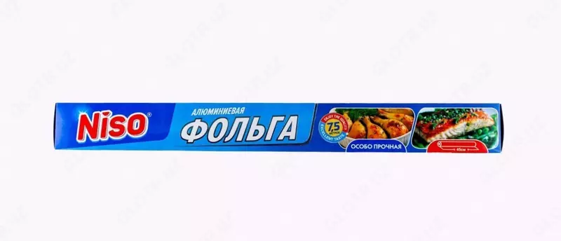 Алюминиевая фольга "NISO" 45 см × 100 м