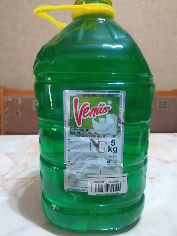 Venus suyuq idish yuvish geli, 5L (yashil)