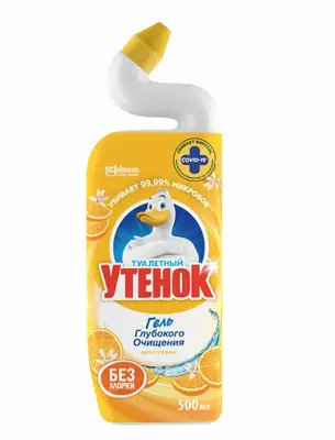 Чистящее средство (для унитаза) "Туалетный Утенок" 500 мл. (Ассортимент)