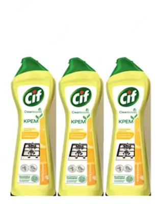 Чистящее средство (универсальное) "CIF" Актив, аромат лимона, крем, 500 мл.