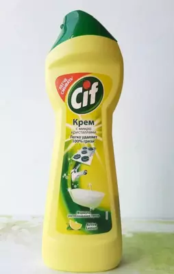 Чистящее средство (универсальное) "CIF" Актив, аромат лимона, крем, 750 мл.