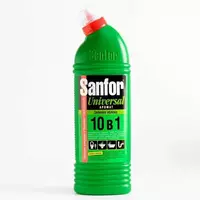Sanfor Universal 10 ta 1 da santexnika tozalovchi geli  750 ml (Yashil olma)
