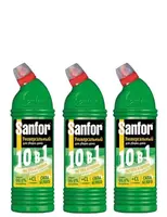 Sanfor Universal 10 ta 1 da santexnika tozalovchi geli  750 ml (Yashil olma) - 