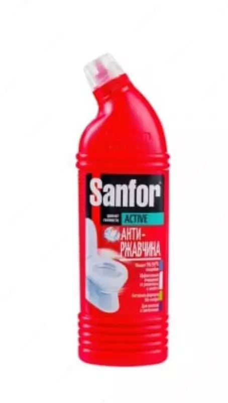 Tozalash vositasi (zangga qarshi) "Sanfor" Active, gel, 750 ml.