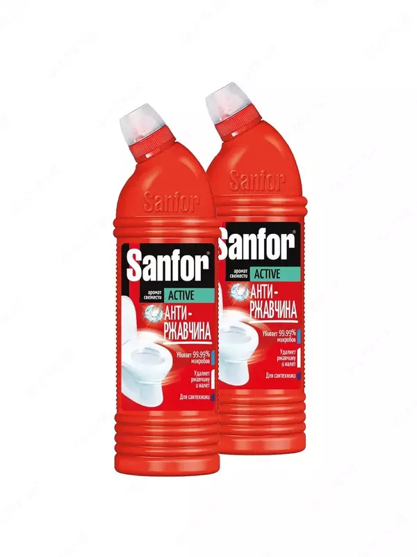 Tozalash vositasi (zangga qarshi) "Sanfor" Active, gel, 750 ml.