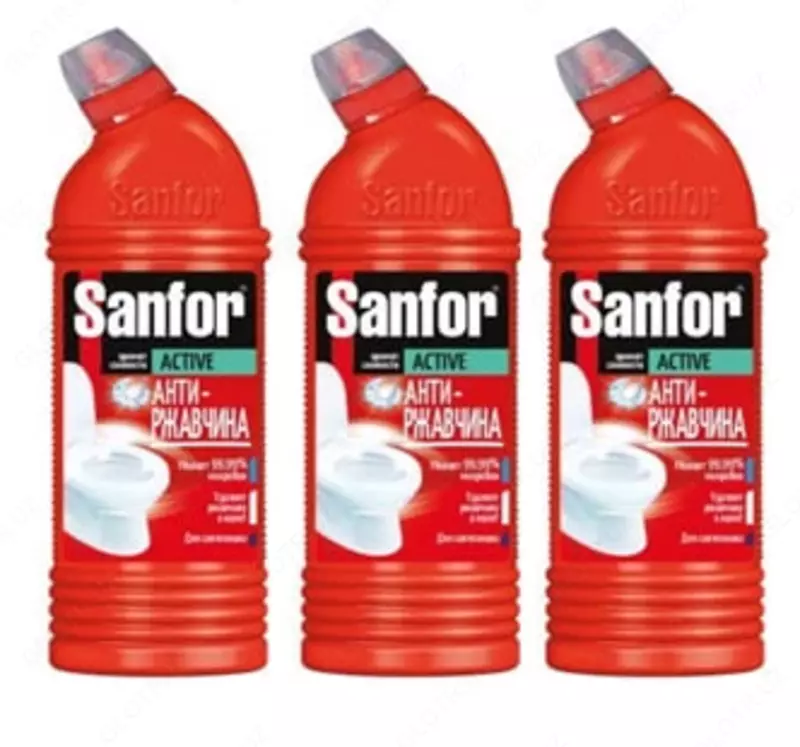 Tozalash vositasi (zangga qarshi) "Sanfor" Active, gel, 750 ml.