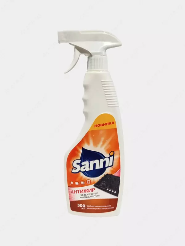 Чистящее средство (антижир) "Sanni", плита/казан, 500 мл.