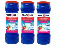   Tozalash vositasi (tirnalishsiz kukun) Chistin Soda effekti  universal  400 g. (Assortiment)