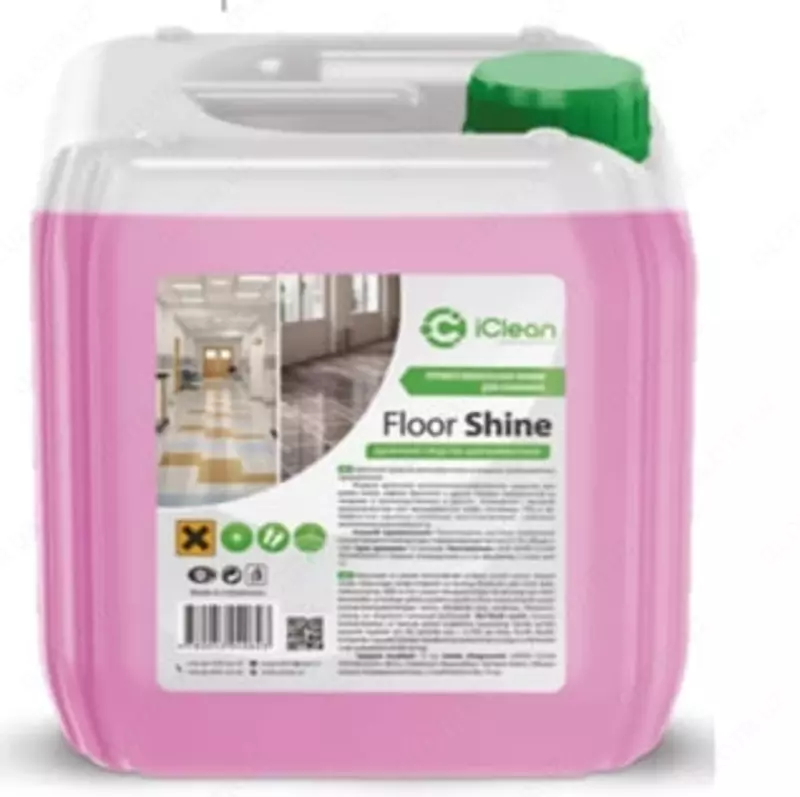 Antibakterial ta'sirga ega iClean Floor Shine pol tozalagichi, 5L (turli xil)