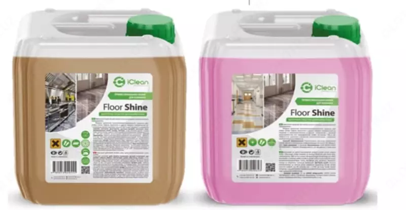 Antibakterial ta'sirga ega iClean Floor Shine pol tozalagichi, 5L (turli xil)