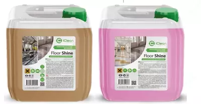 Antibakterial ta'sirga ega iClean Floor Shine pol tozalagichi, 5L (turli xil)