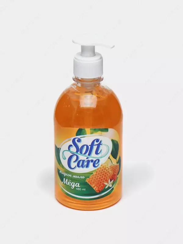 Жидкое мыло "Soft Care" 480 мл. (Ассортимент)