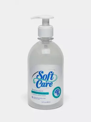 Жидкое мыло "Soft Care" 480 мл. (Ассортимент)