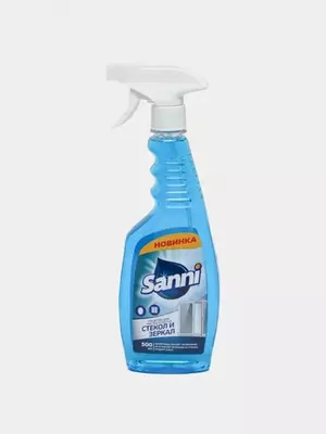 Средство для мытья стекол "Sanni" 500 мл. (Ассортимент)