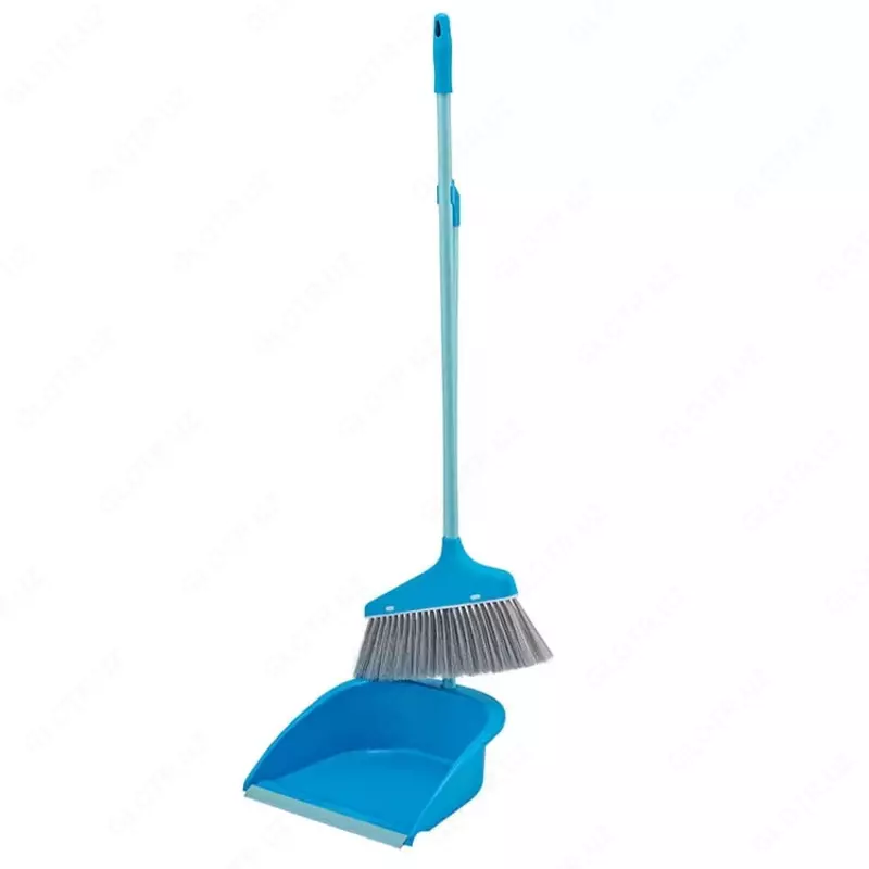 Cho'tka va changyutgichli tozalash to'plami, 75 sm tutqich (plastik / sintetik tuklar) Assortiment